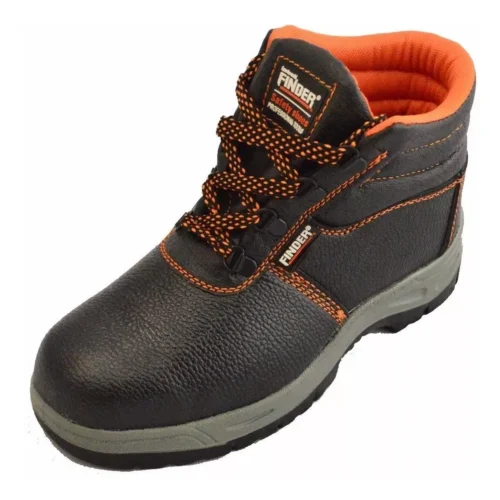 Zapato Bota De Seguridad Finder Cuero Industria U Obra 40-45