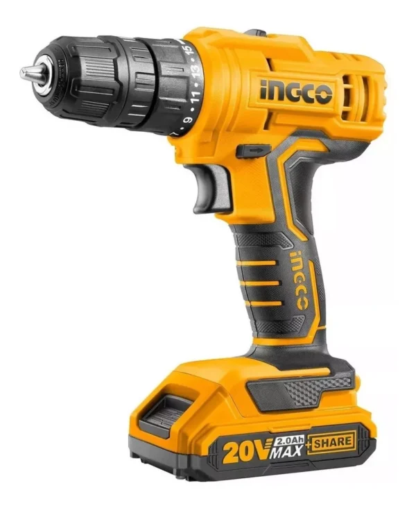 Taladro atornillador inalámbrico de 10mm Ingco