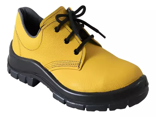 Zapato Seguridad Obra Cuero Punta De Acero Worksafe