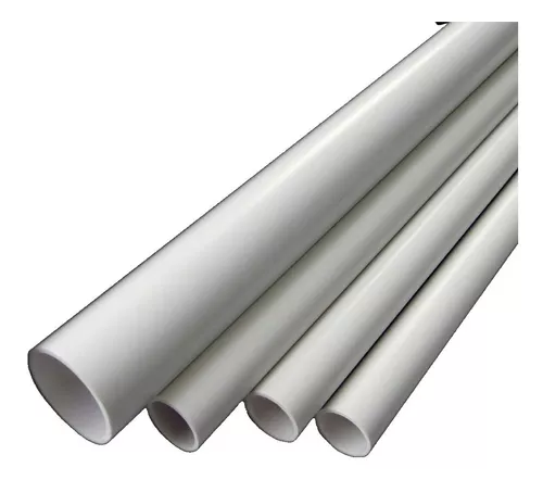 Caño Pvc Blanco 40 Mm Diámetro 3m De Largo
